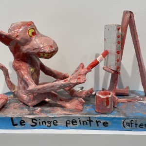 Le singe peintre (The Monkey artist), 2025